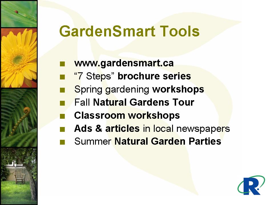 North Shore Recycling Program Presentation slide