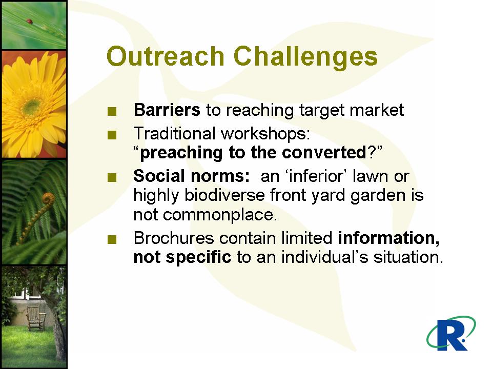 North Shore Recycling Program Presentation slide
