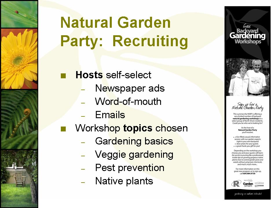North Shore Recycling Program Presentation slide