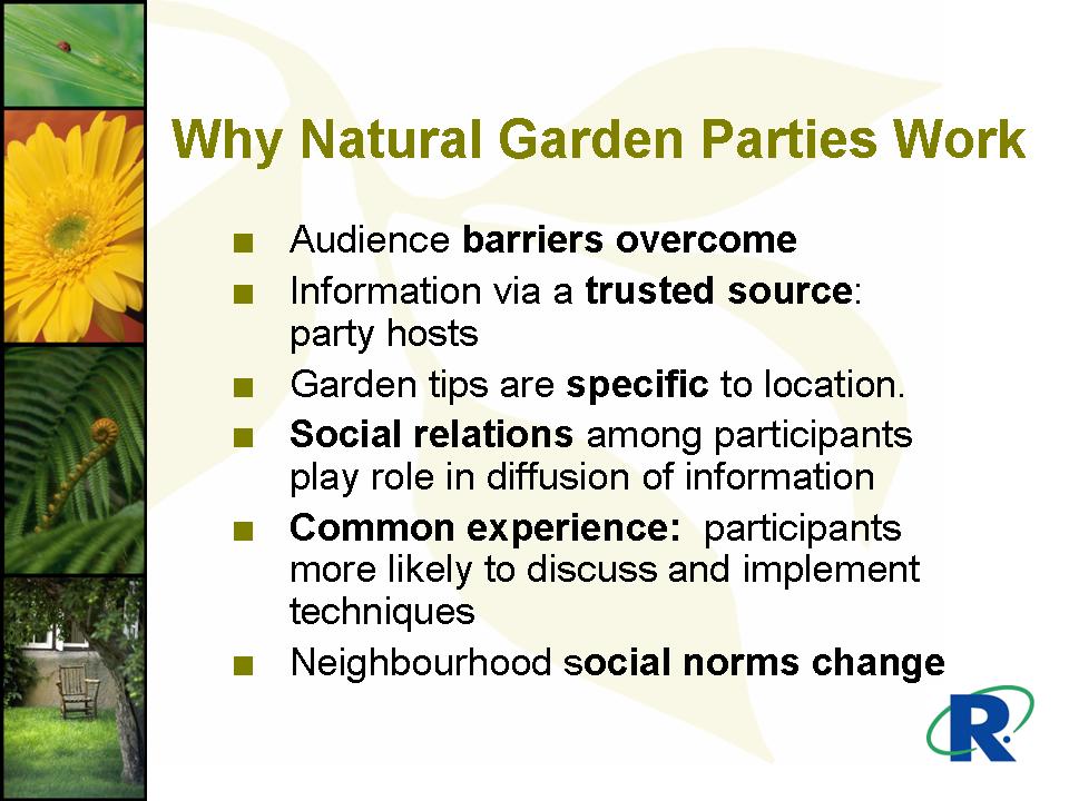 North Shore Recycling Program Presentation slide
